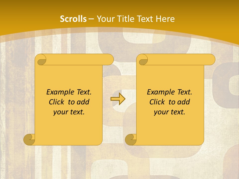 Grungy Background Design PowerPoint Template
