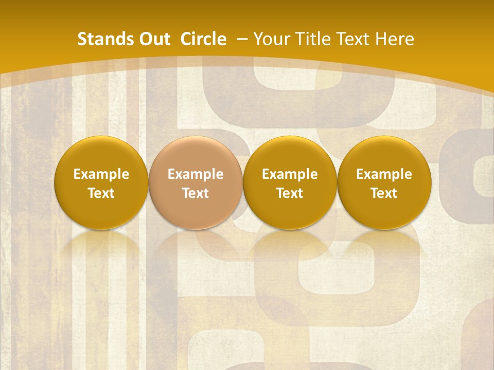 Grungy Background Design PowerPoint Template