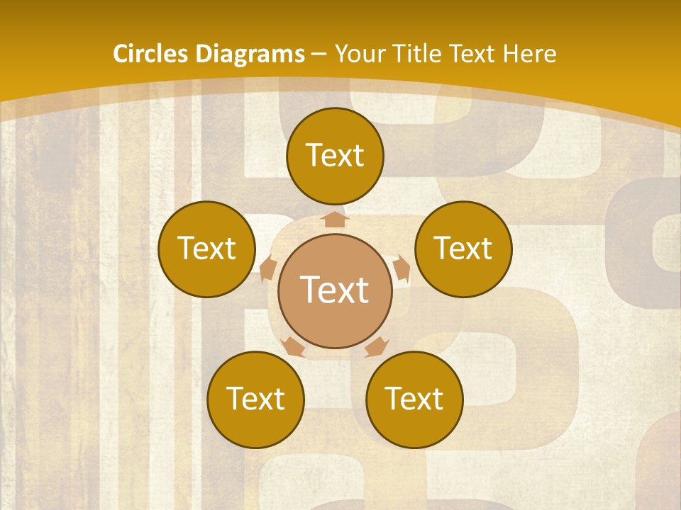 Grungy Background Design PowerPoint Template