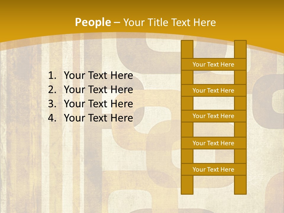 Grungy Background Design PowerPoint Template
