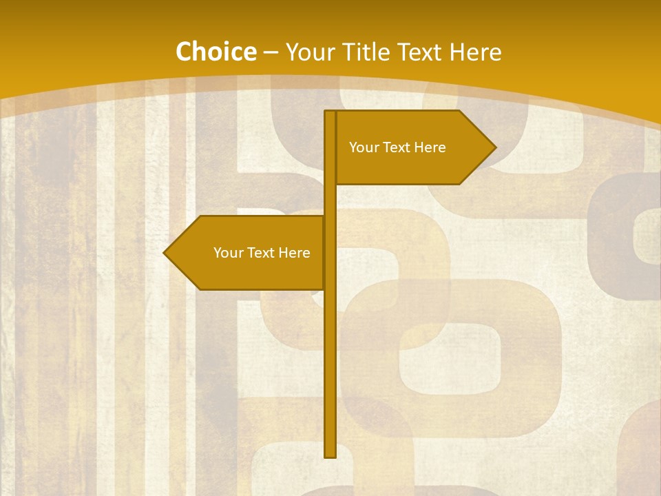 Grungy Background Design PowerPoint Template