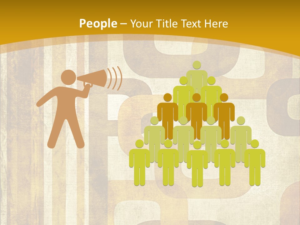 Grungy Background Design PowerPoint Template