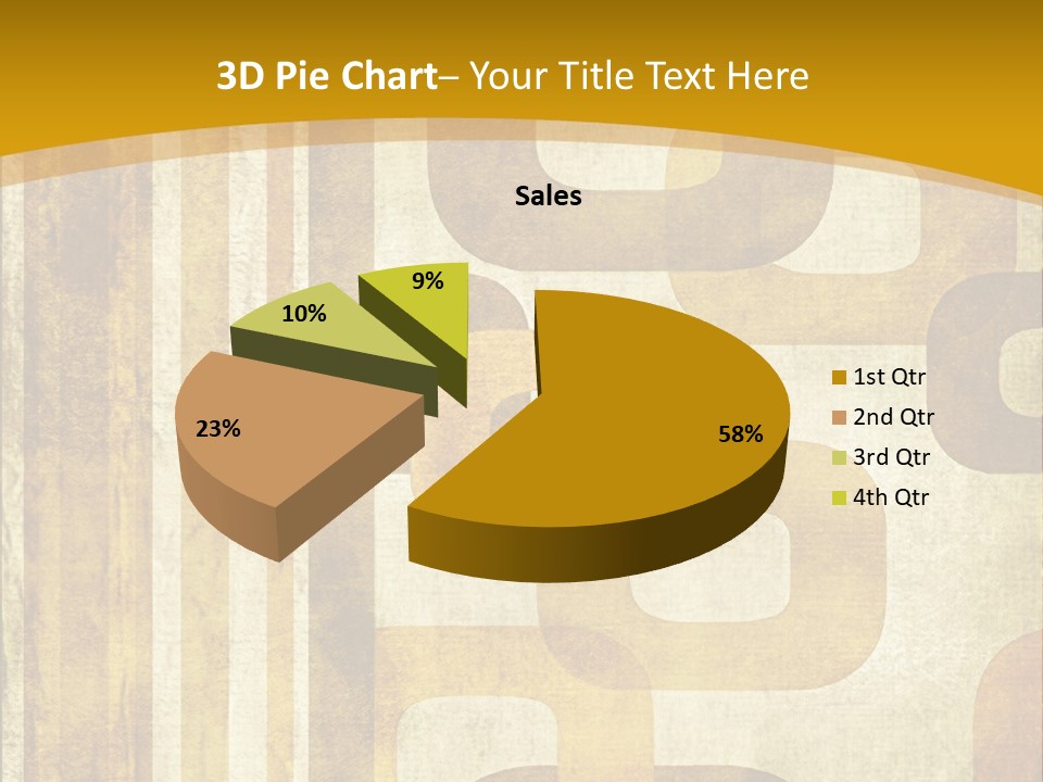 Grungy Background Design PowerPoint Template