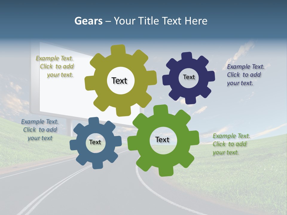 Advertisement Display Commercial PowerPoint Template