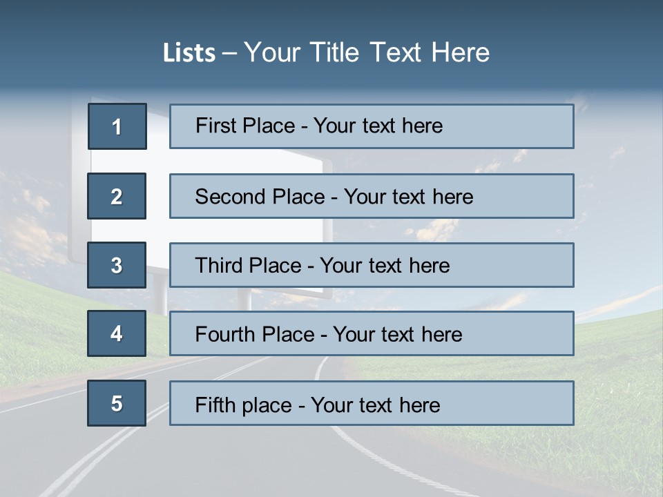 Advertisement Display Commercial PowerPoint Template