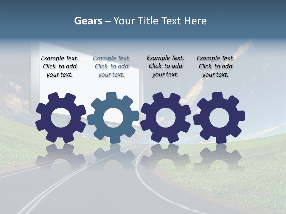 Advertisement Display Commercial PowerPoint Template