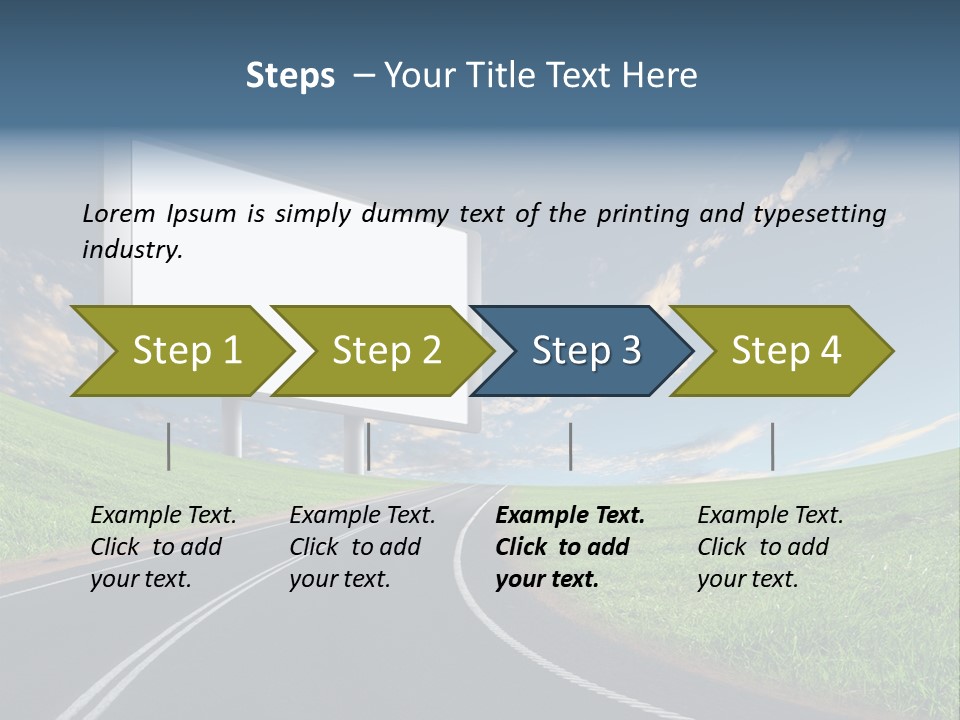 Advertisement Display Commercial PowerPoint Template