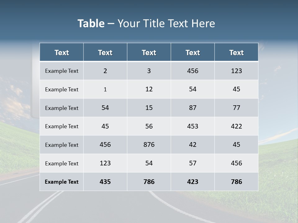 Advertisement Display Commercial PowerPoint Template