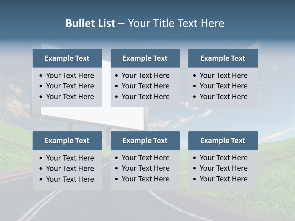 Advertisement Display Commercial PowerPoint Template