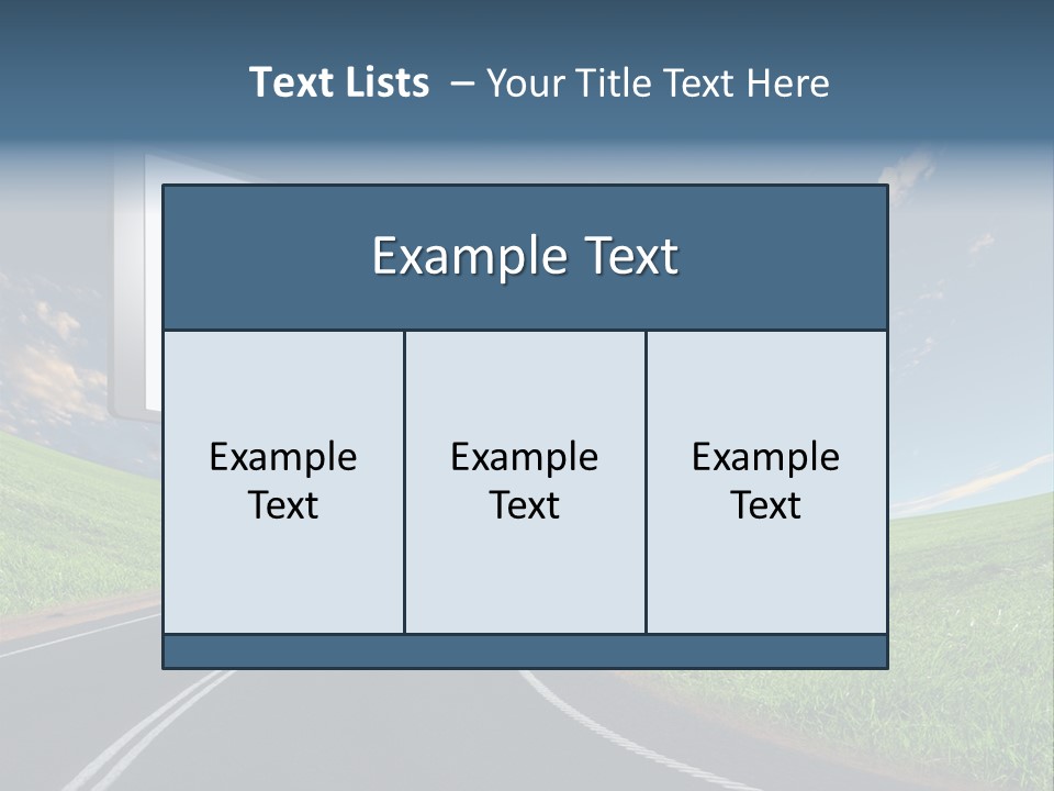 Advertisement Display Commercial PowerPoint Template