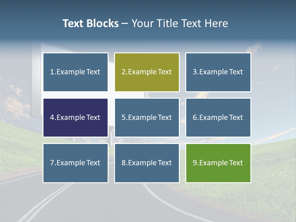 Advertisement Display Commercial PowerPoint Template