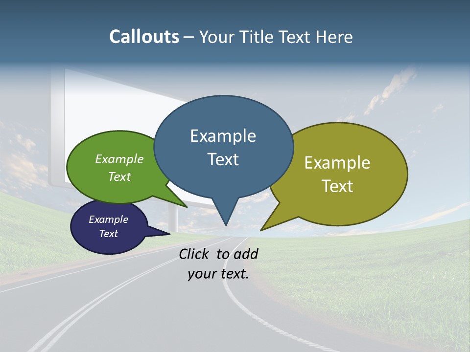 Advertisement Display Commercial PowerPoint Template