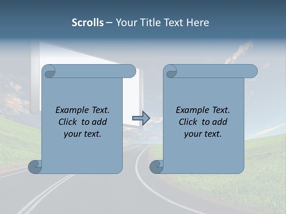 Advertisement Display Commercial PowerPoint Template