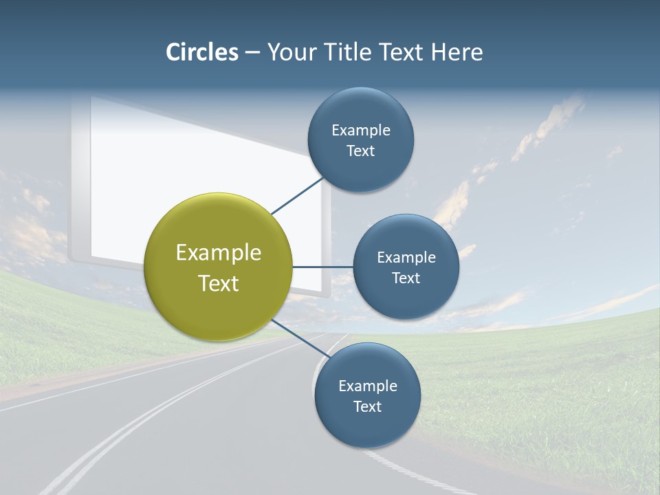Advertisement Display Commercial PowerPoint Template