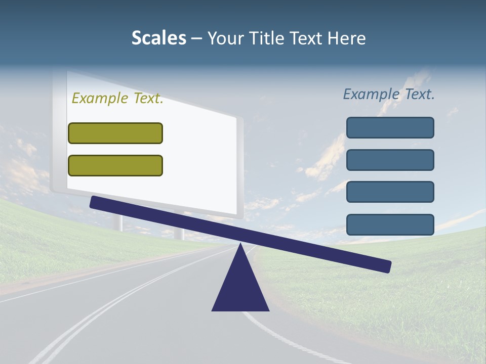 Advertisement Display Commercial PowerPoint Template