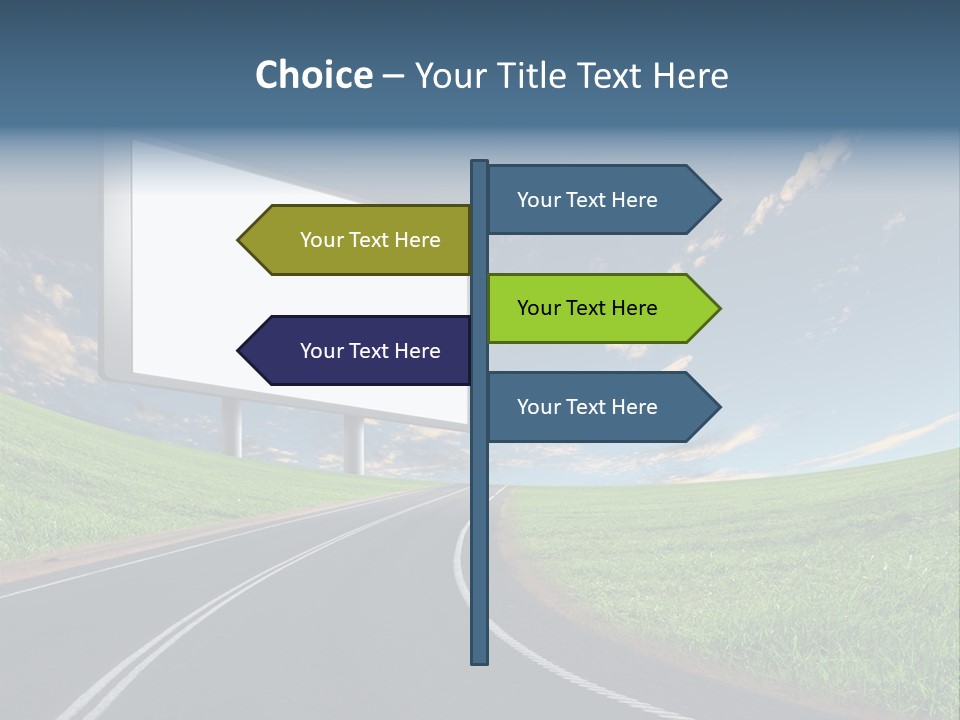 Advertisement Display Commercial PowerPoint Template