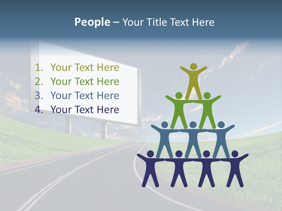 Advertisement Display Commercial PowerPoint Template