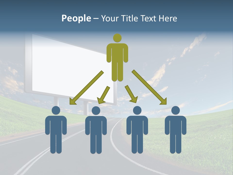 Advertisement Display Commercial PowerPoint Template