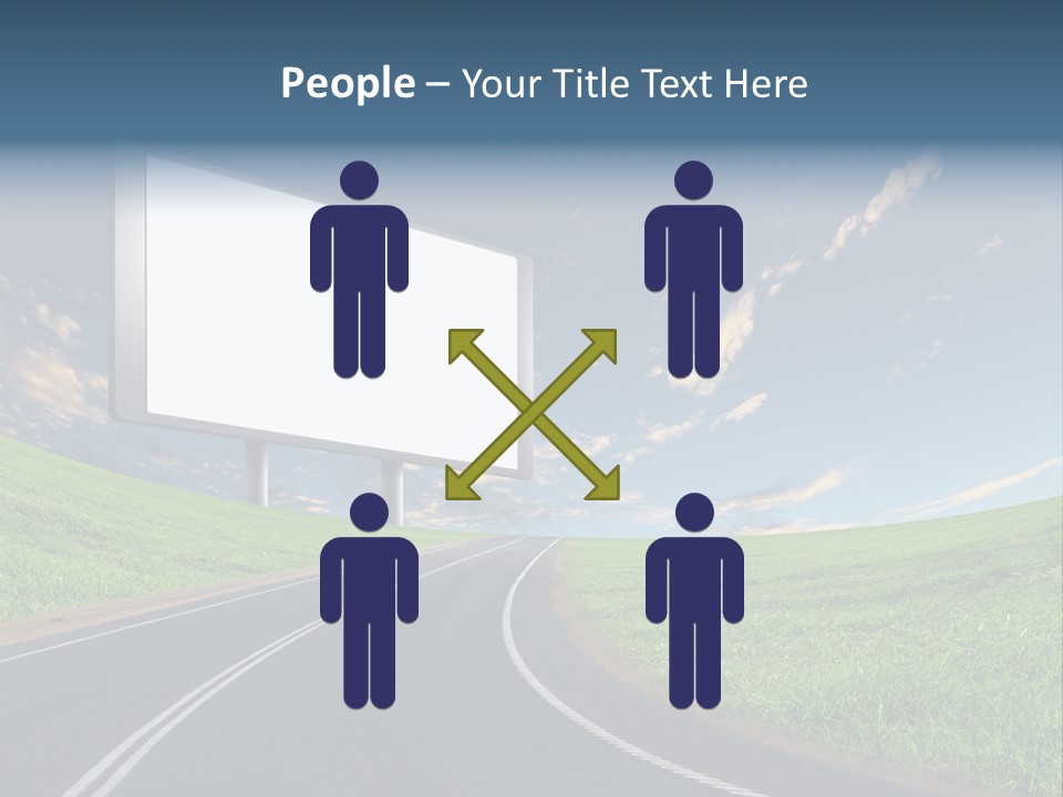 Advertisement Display Commercial PowerPoint Template