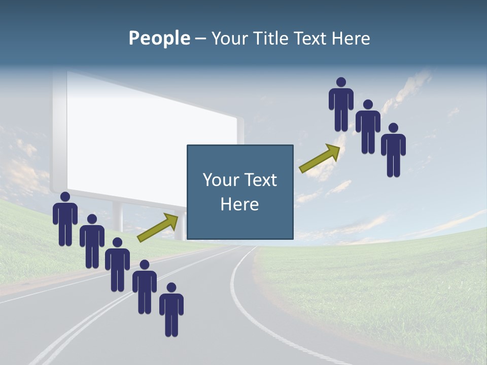 Advertisement Display Commercial PowerPoint Template