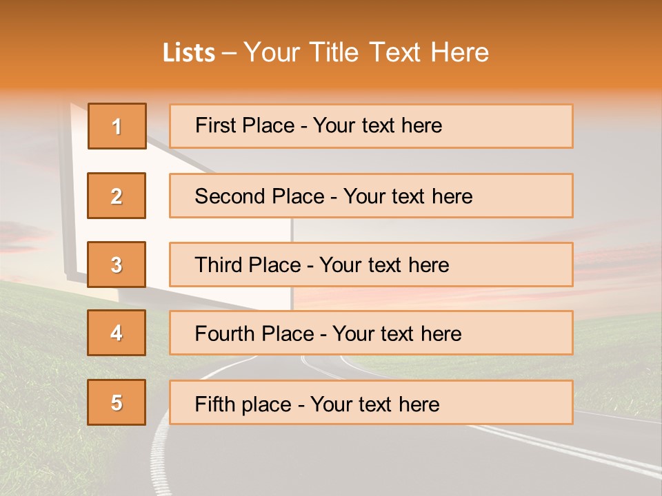 Empty Blank Clear PowerPoint Template
