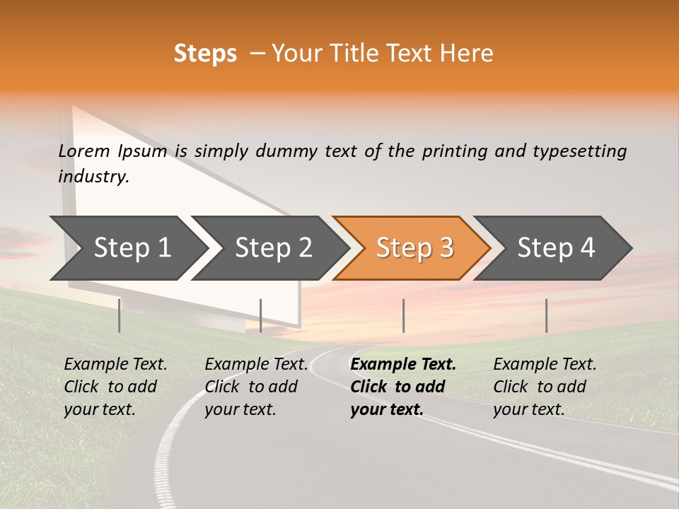 Empty Blank Clear PowerPoint Template
