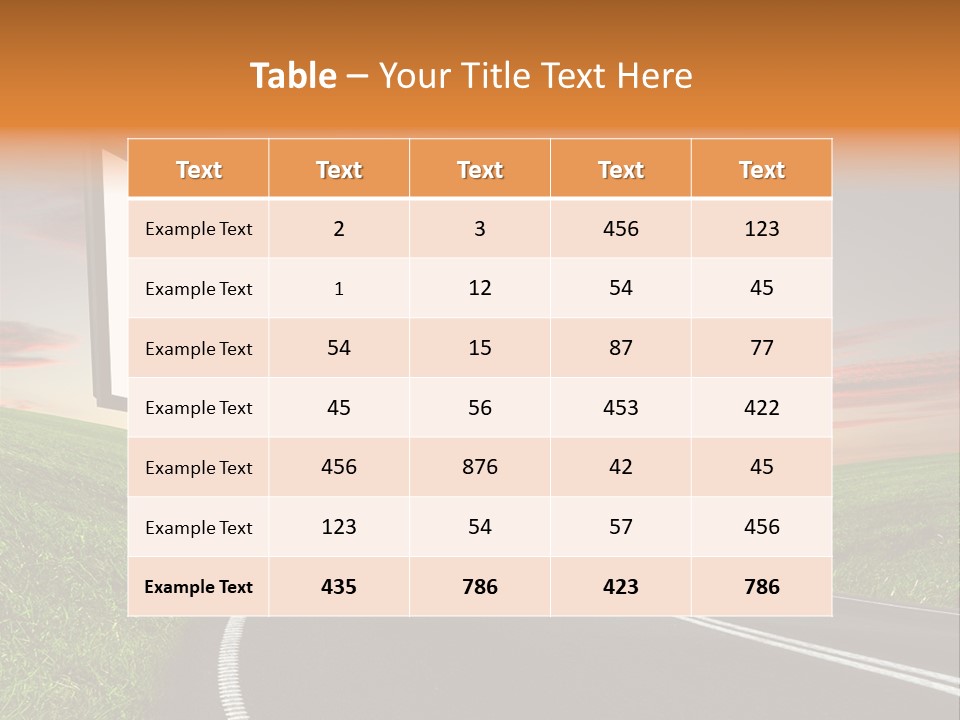Empty Blank Clear PowerPoint Template