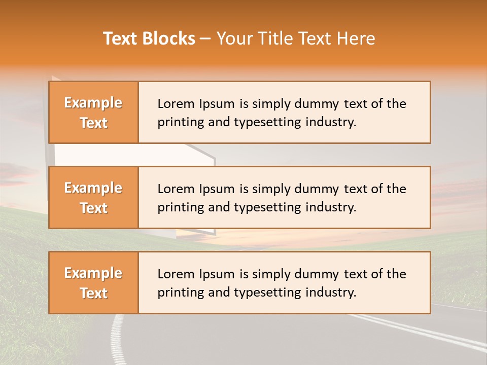 Empty Blank Clear PowerPoint Template
