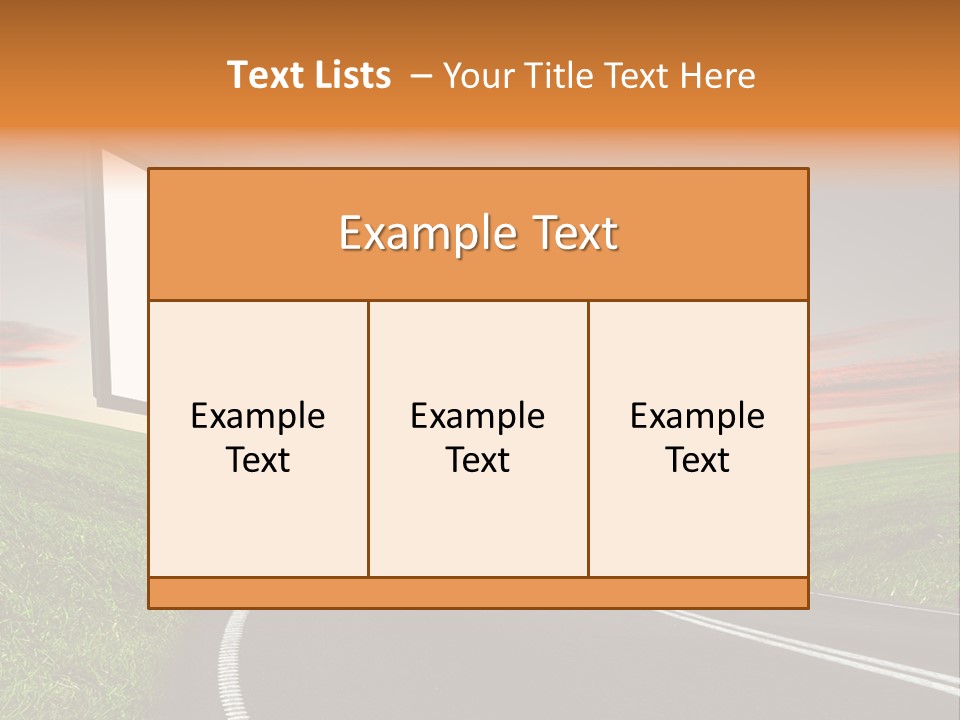 Empty Blank Clear PowerPoint Template
