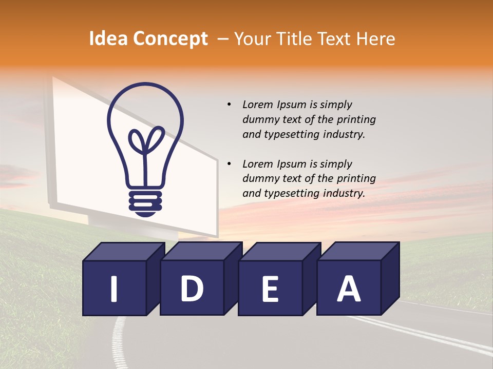 Empty Blank Clear PowerPoint Template