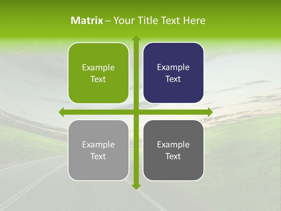 Scene Illustration Sky PowerPoint Template