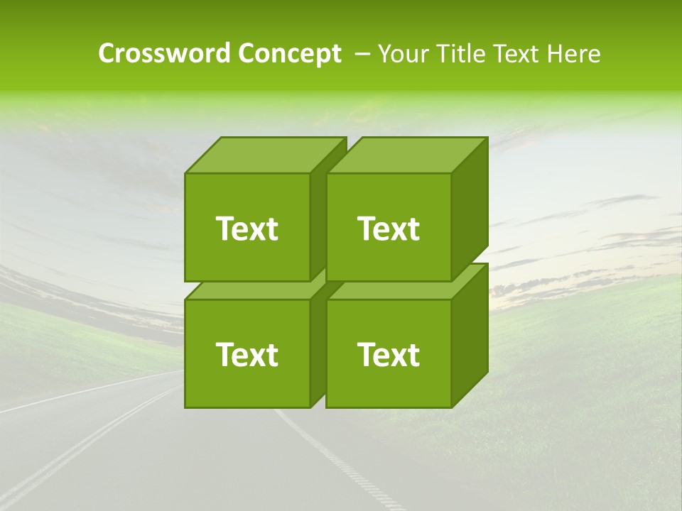 Scene Illustration Sky PowerPoint Template