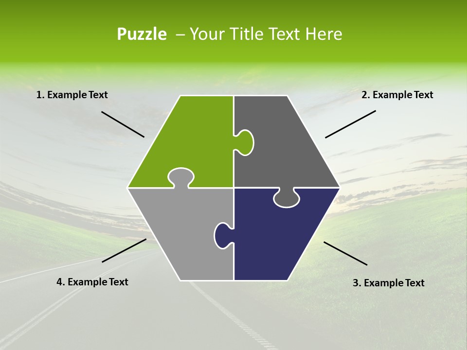 Scene Illustration Sky PowerPoint Template