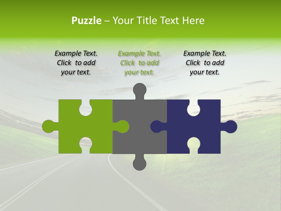 Scene Illustration Sky PowerPoint Template