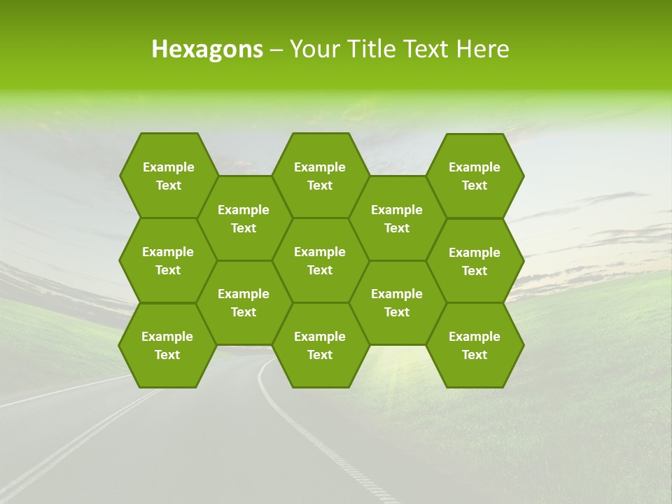 Scene Illustration Sky PowerPoint Template