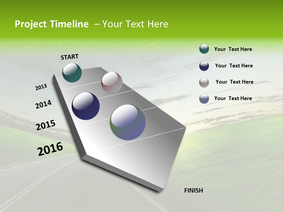 Scene Illustration Sky PowerPoint Template
