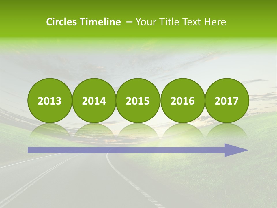 Scene Illustration Sky PowerPoint Template