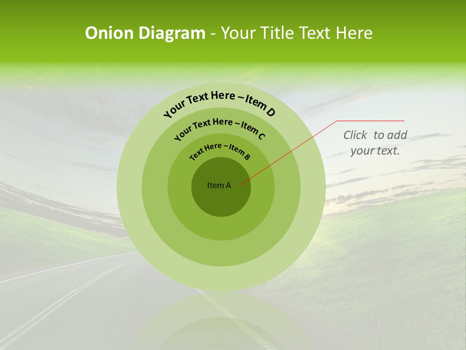 Scene Illustration Sky PowerPoint Template