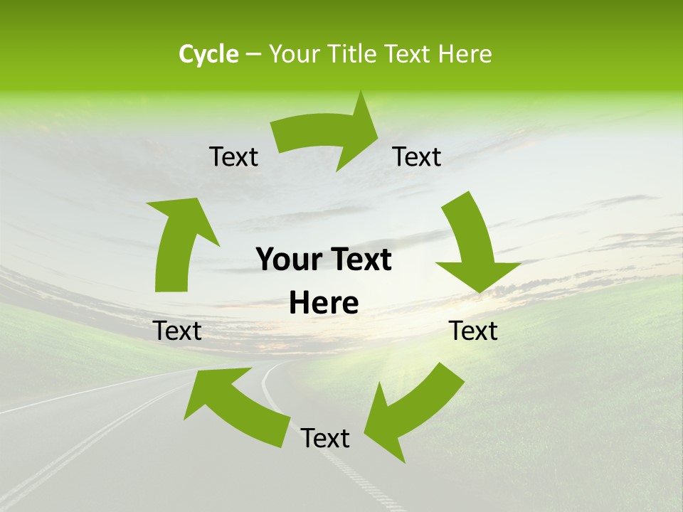 Scene Illustration Sky PowerPoint Template