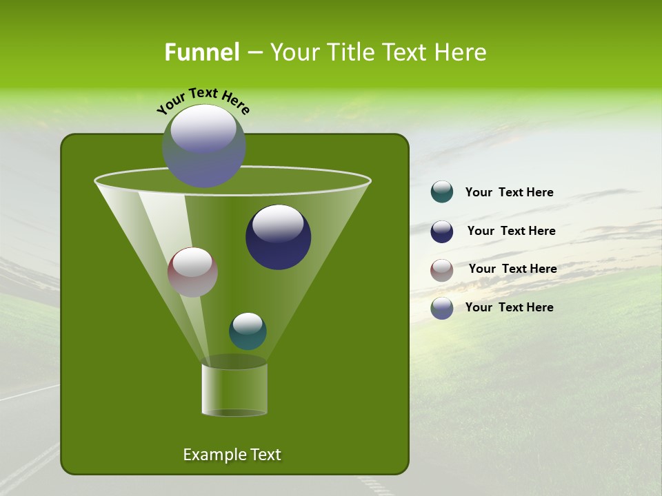 Scene Illustration Sky PowerPoint Template