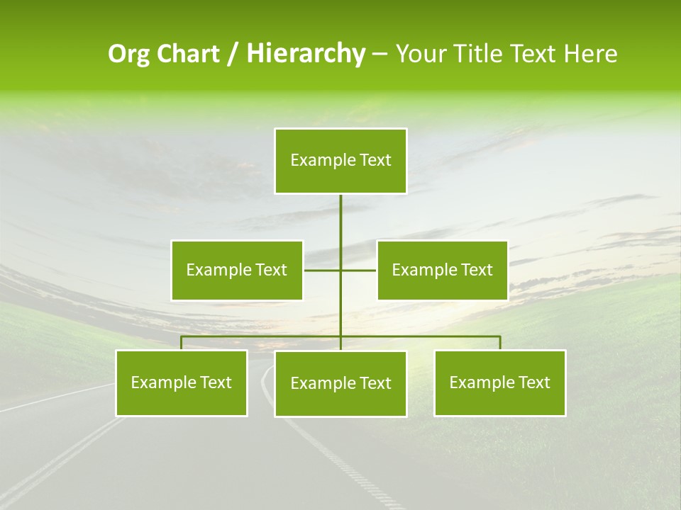 Scene Illustration Sky PowerPoint Template