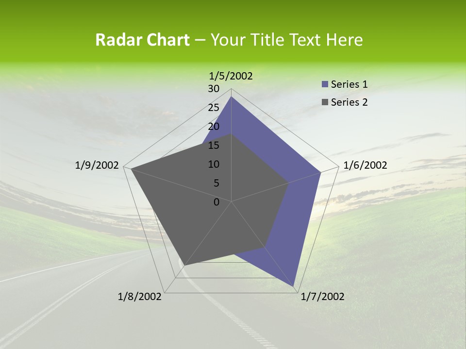Scene Illustration Sky PowerPoint Template