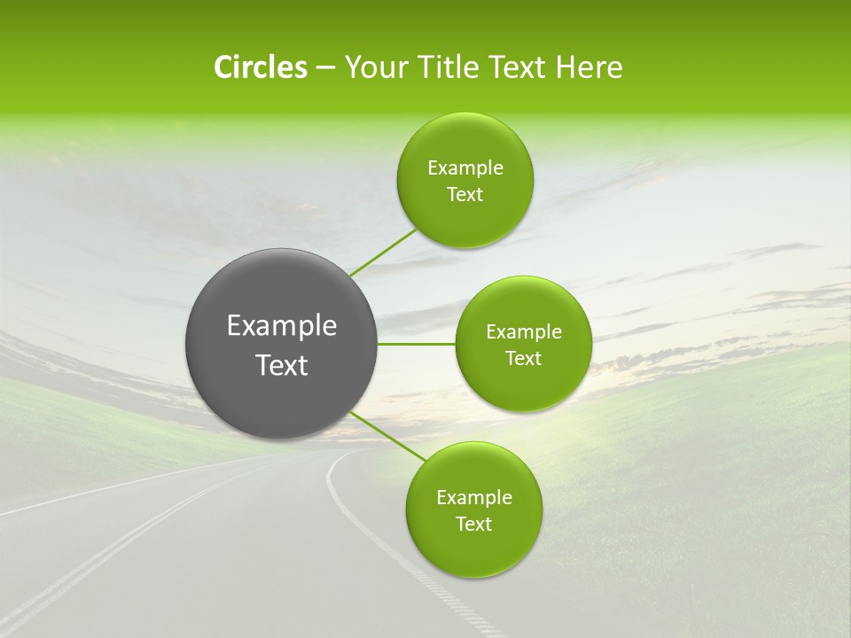 Scene Illustration Sky PowerPoint Template