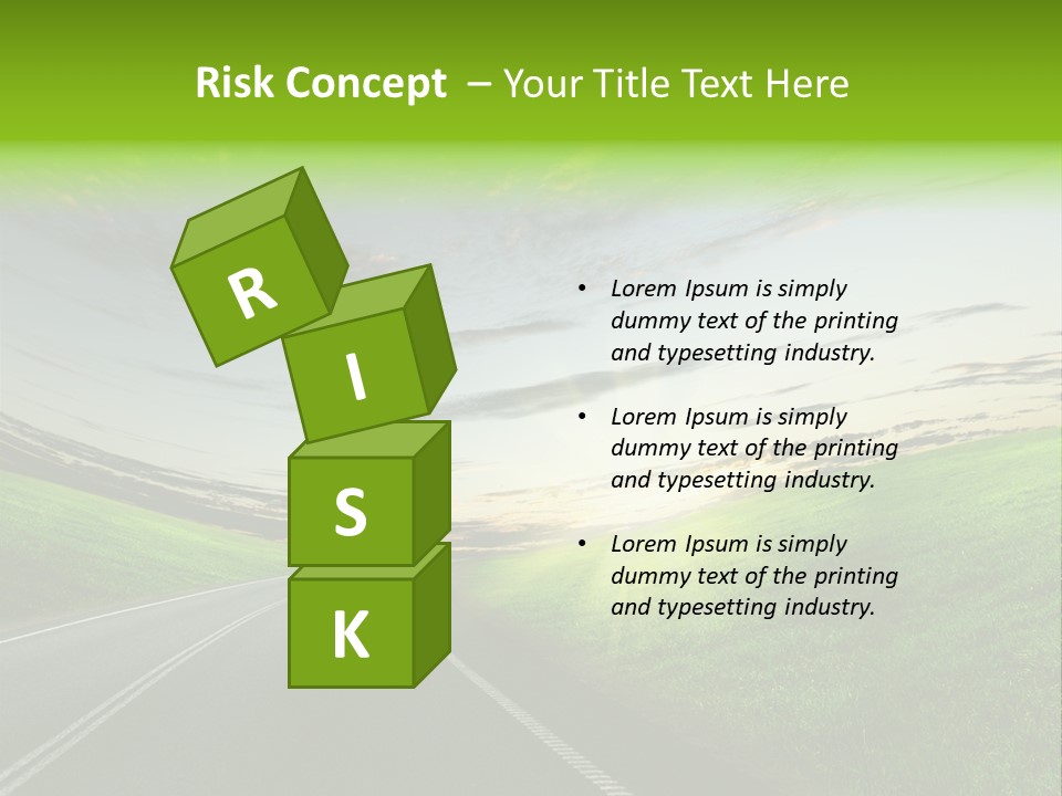 Scene Illustration Sky PowerPoint Template