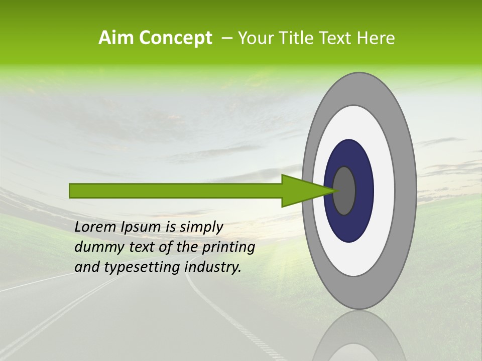 Scene Illustration Sky PowerPoint Template