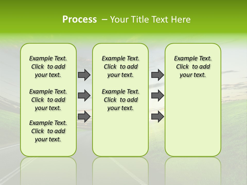 Scene Illustration Sky PowerPoint Template