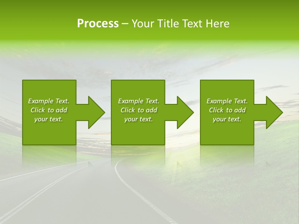 Scene Illustration Sky PowerPoint Template