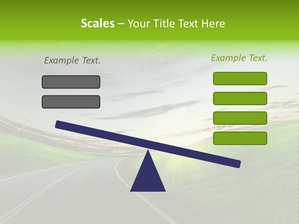 Scene Illustration Sky PowerPoint Template