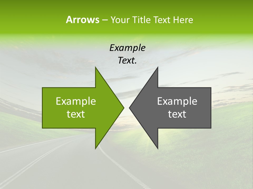 Scene Illustration Sky PowerPoint Template
