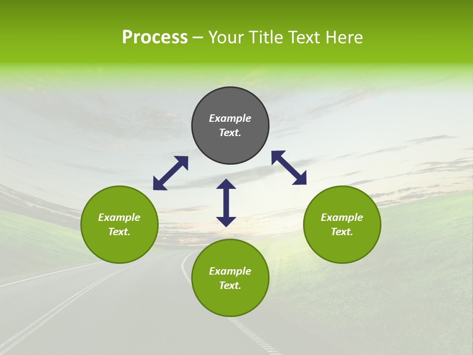 Scene Illustration Sky PowerPoint Template